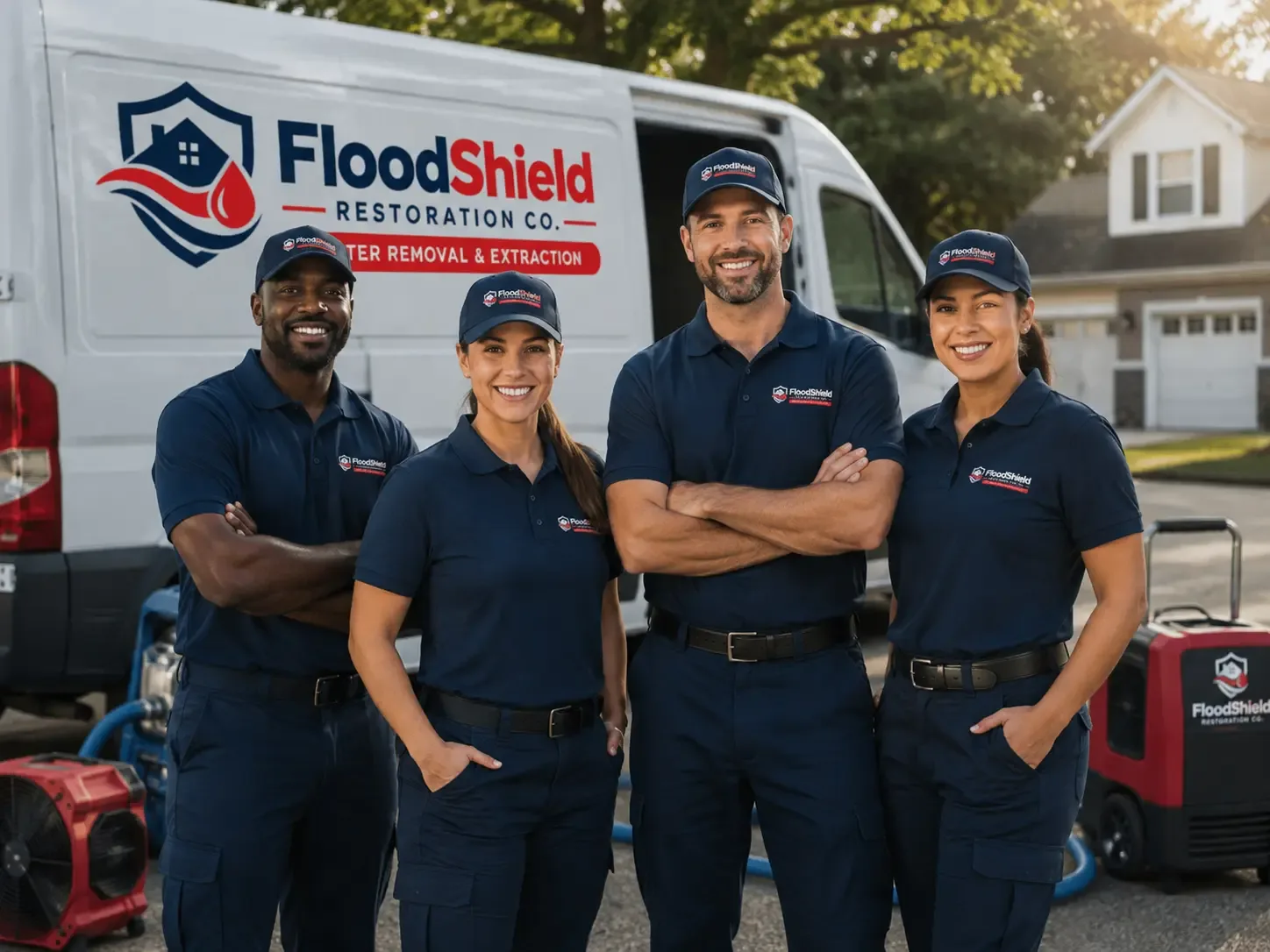 Flood Damage Restoration company in Bellville, OH